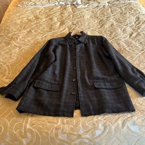 Beautiful wool car coat